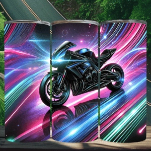 Neon Motoros Tumbler