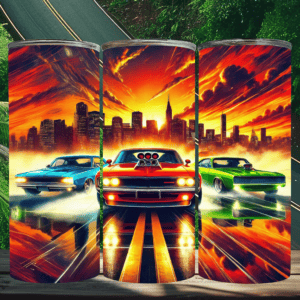 Muscle Car Tumbler