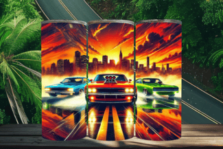 Muscle Car Tumbler
