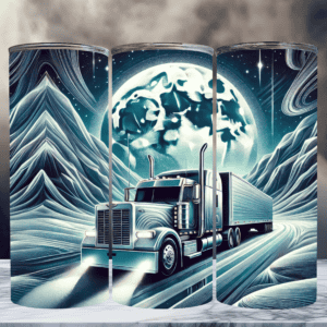 Holdfényes Éjszakai Teherautó