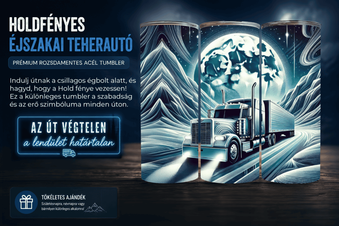 Holdfényes Éjszakai Teherautó