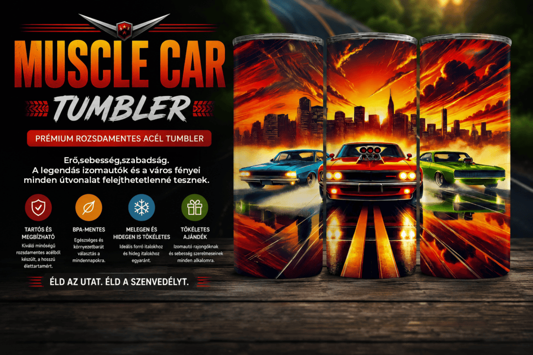 Muscle Car Tumbler