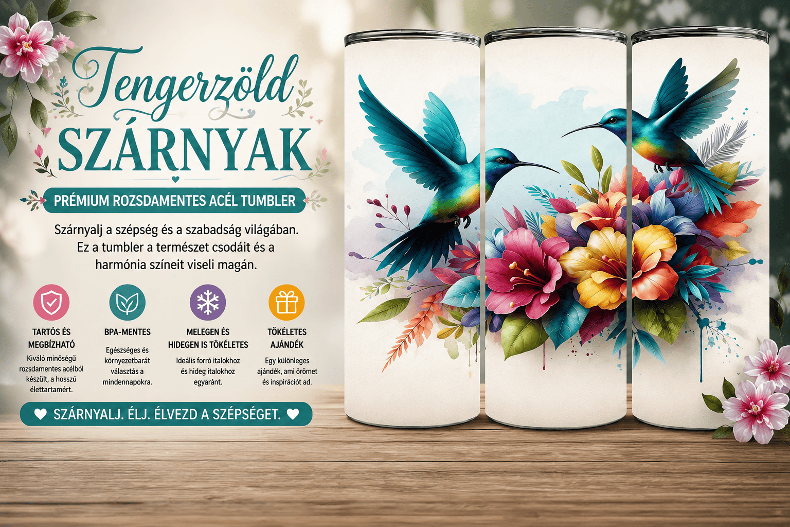 Tengerzöld szárnyak