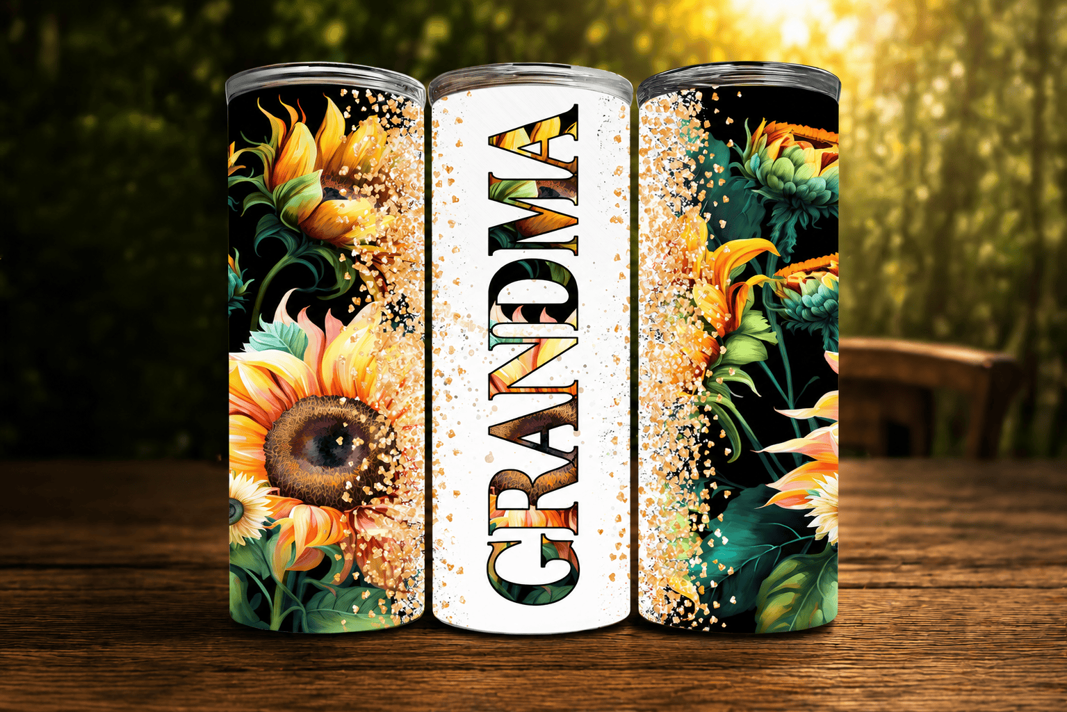 Napraforgós Tumbler