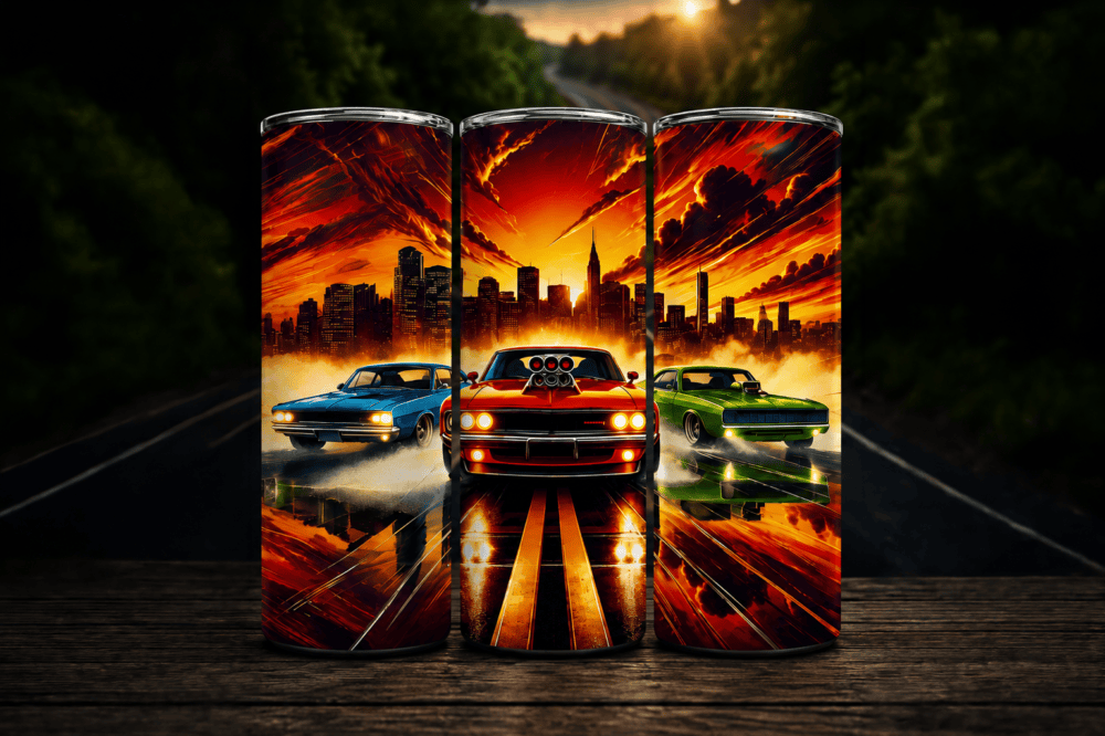 Muscle Car Tumbler