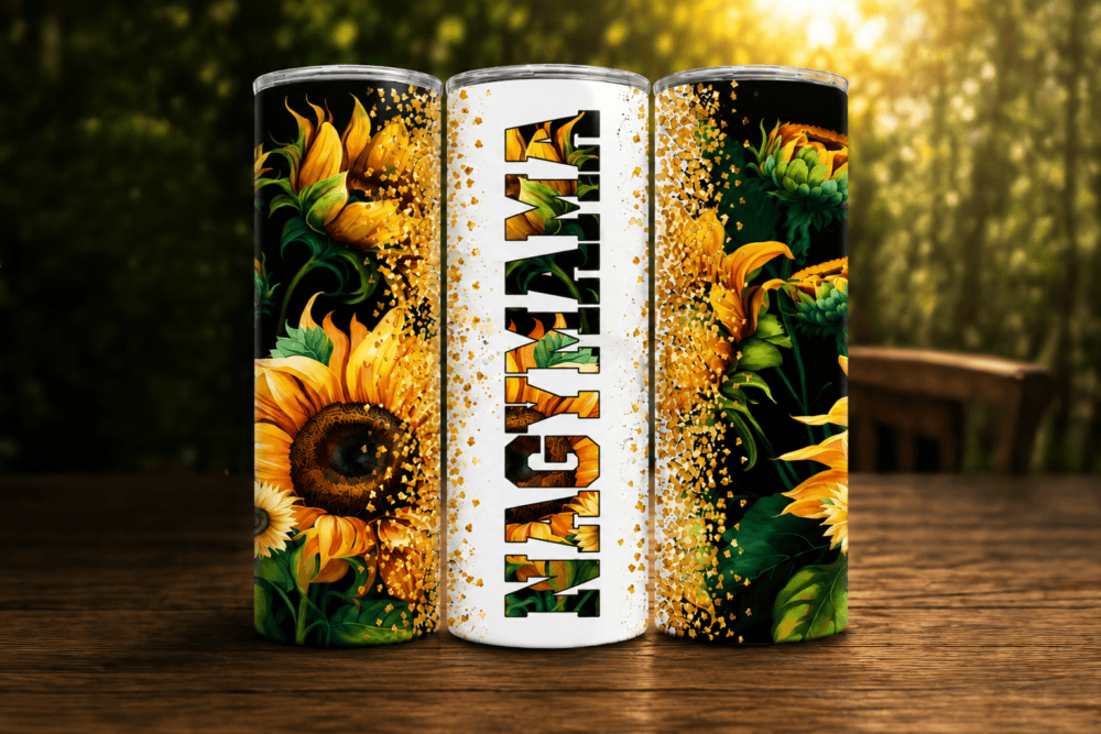 Napraforgós Tumbler