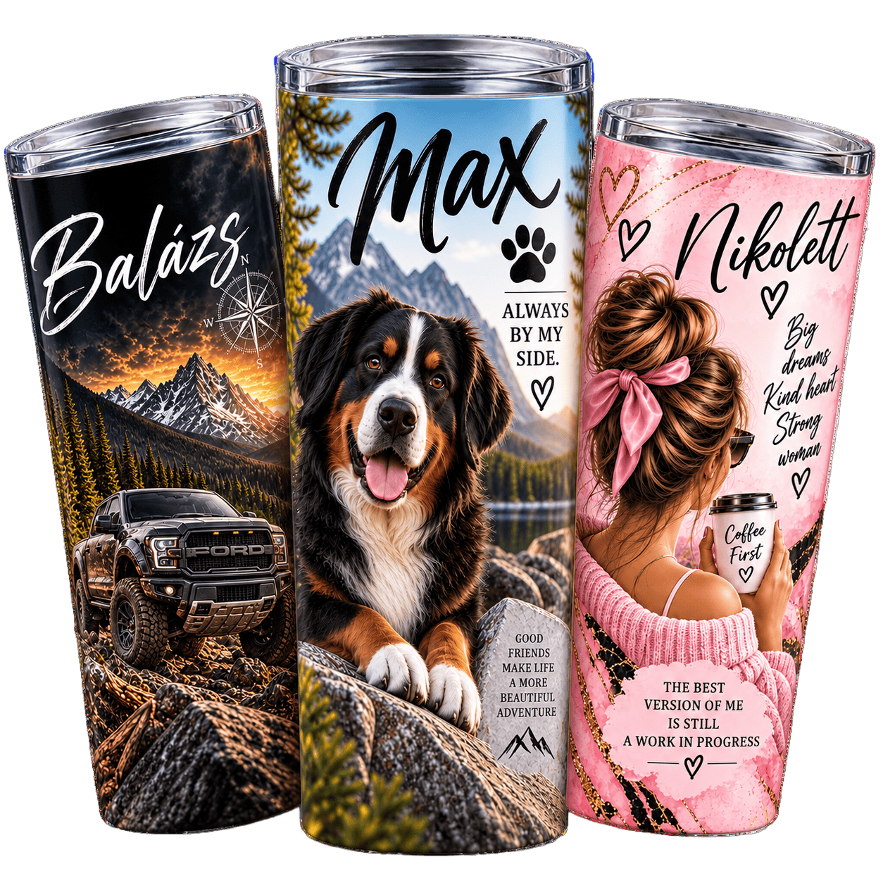 Egyedi tumbler