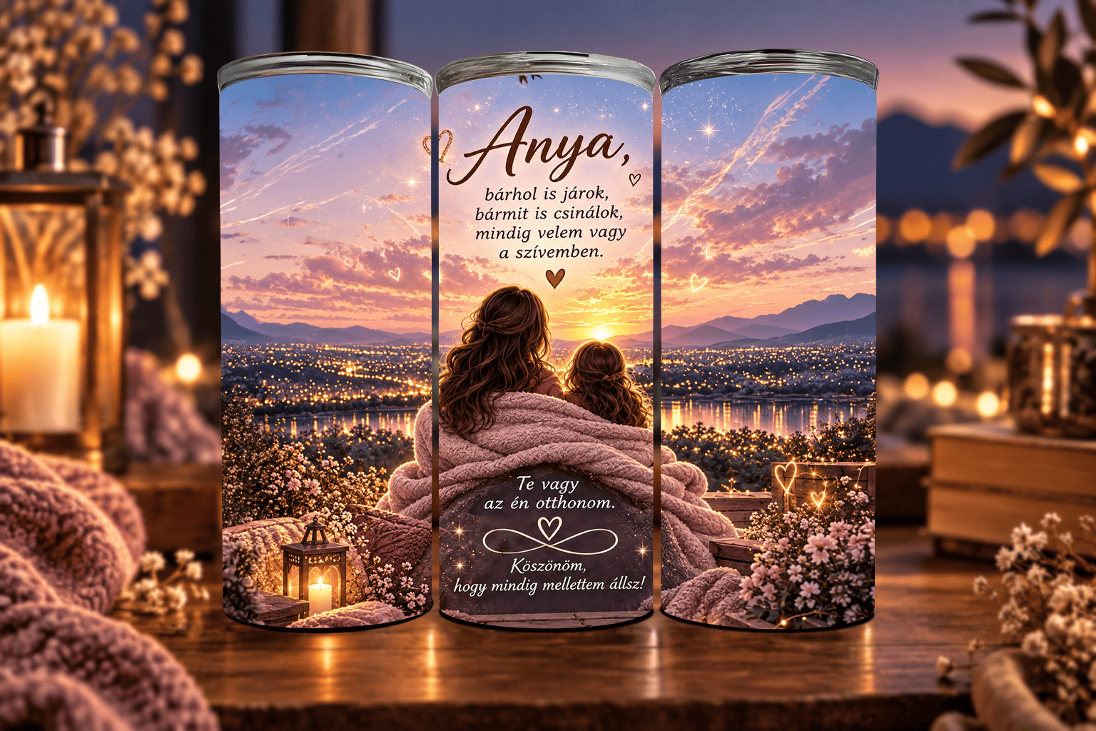 Örök Kapcsolat – Anya és Gyermeke Tumbler