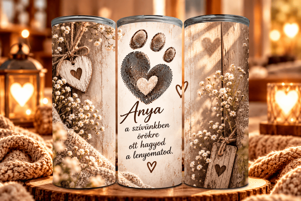 Közös Lenyomat – Anyukás Tumbler