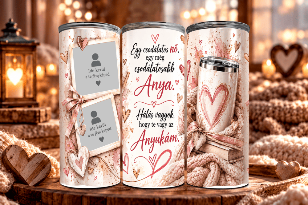 Két Kép, Egy Köszönet – Fényképes Tumbler