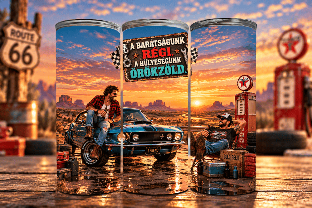 A Barátságunk Régi – Vintage Tumbler