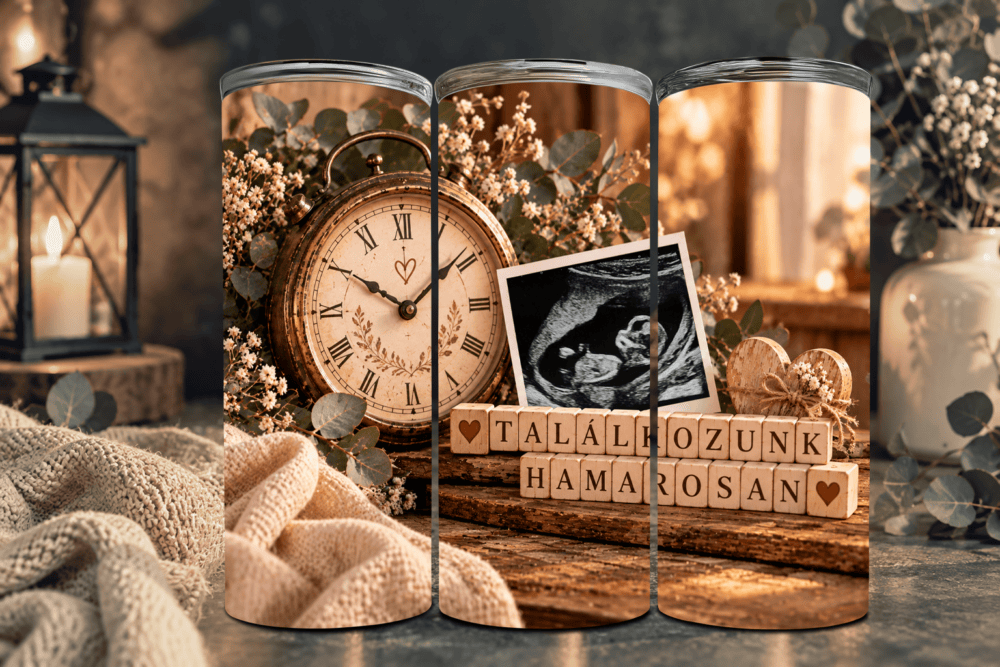 Találkozunk hamarosan – Babaváró tumbler