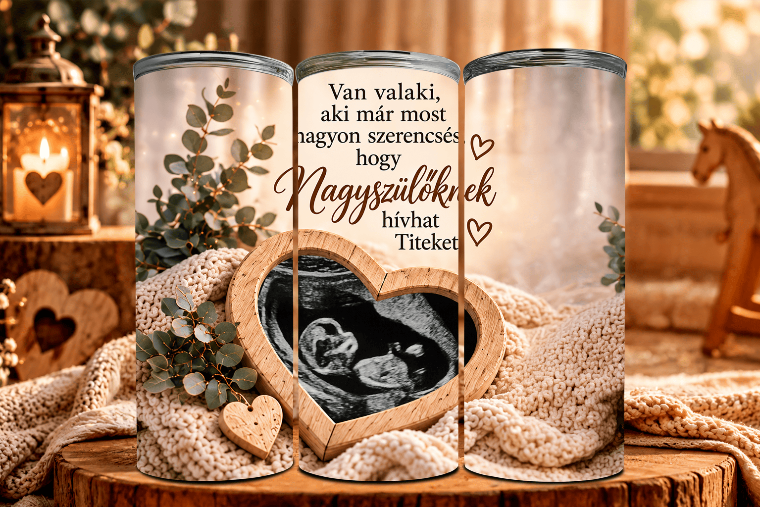 Legszebb szerep – Bababejelentő tumbler