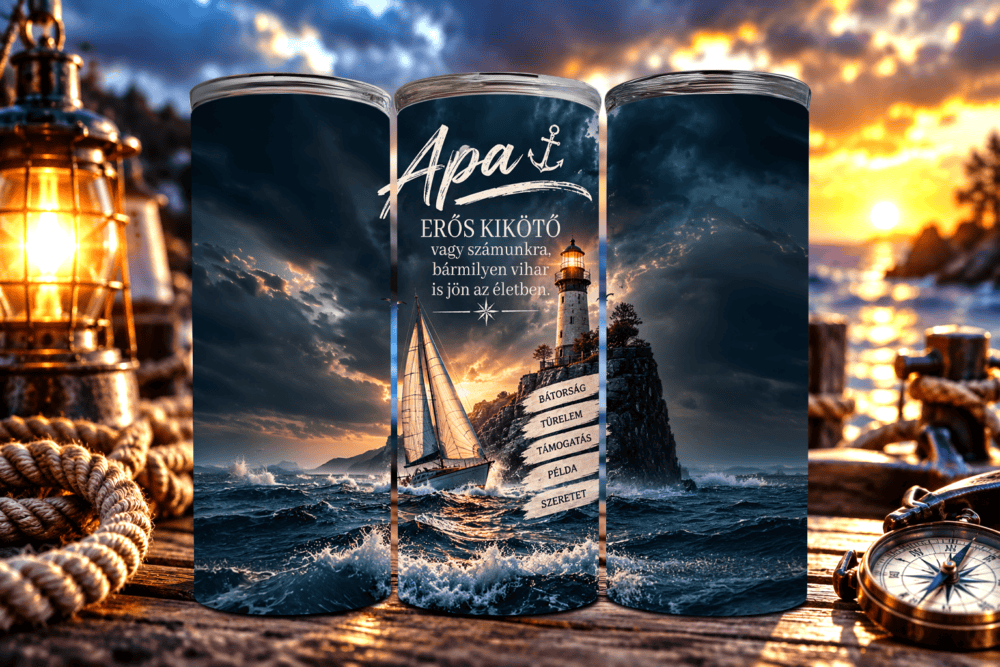 Fény a Viharban – Tumbler Apáknak